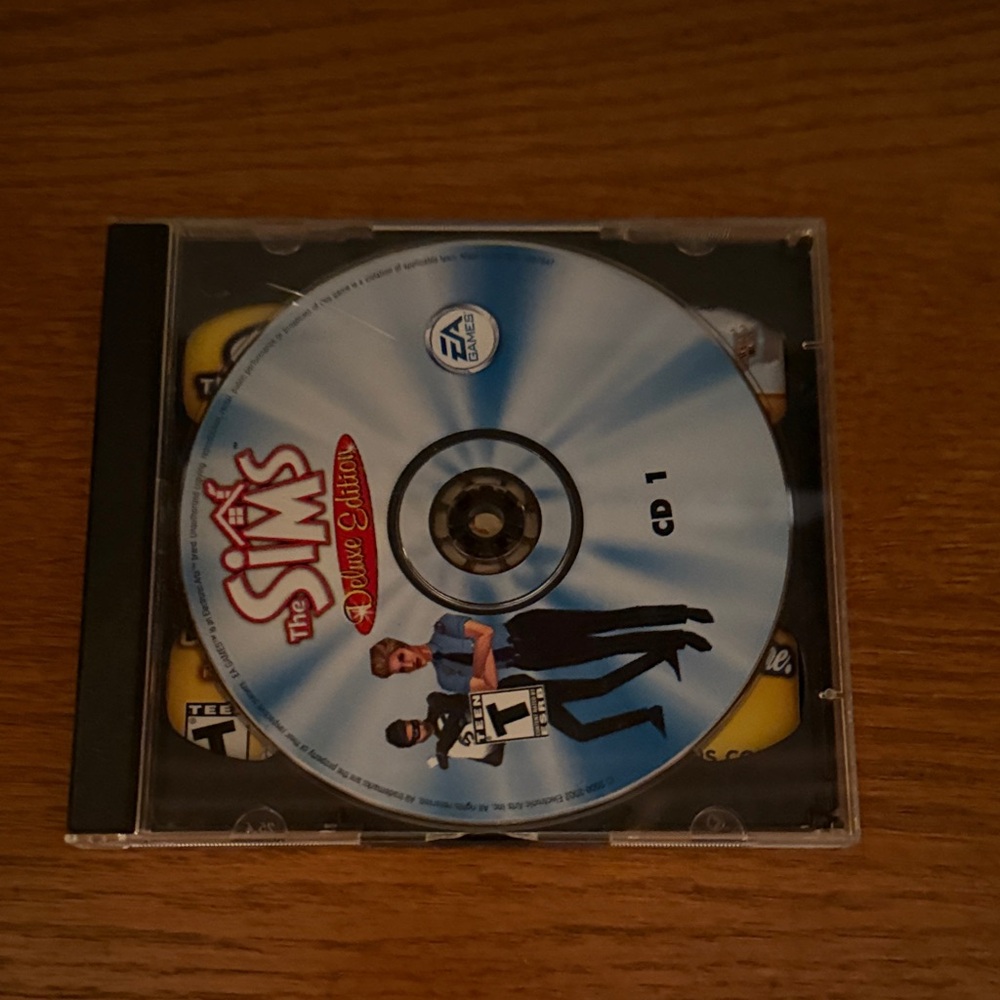 The Sims Deluxe Edition CD 1